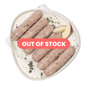Lean Pork & Apple Sausages