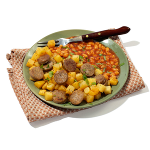 Sausage, Bean & Potato Pot