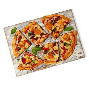 High Protein Buffalo Chicken Pizza