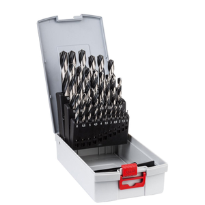 Bosch 2608577352 1-13mm 25 Piece HSS PointTeQ Metal Drill Bit Set