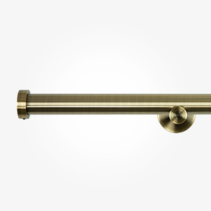 35mm Allure Signature Antique Brass Stud Eyelet Curtain Pole