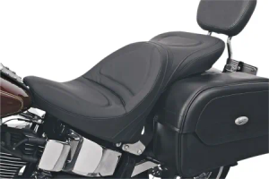 Saddlemen Explorer Seat Without Backrest For Harley Davidson 2000-2005 FXST & FLST Softail Motorcycles (8150JS)