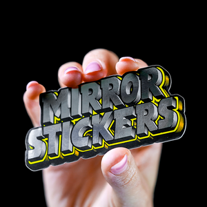 Custom Mirror Stickers