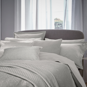 Tahra Duvet Cover, Silver