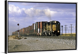 North America, United States, Freight train