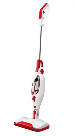 Goblin GSM401R NEW Upright Multifunction 9 in 1 Steam Mop 1300W White & Red