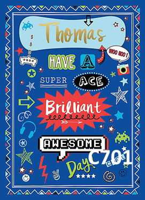 Personalised Awesome Birthday Card