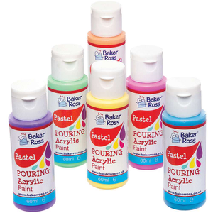 Pastel acryl die u kunt gieten 