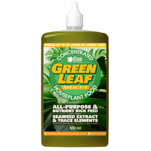Green Leaf Liquid Houseplant Food with Seaweed Extract - 300ml