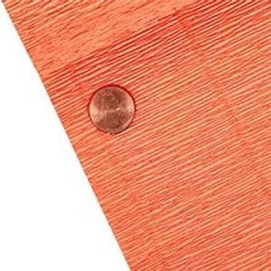 Heavy Duty Premium Italian Crepe Paper (180 gsm), Salmon 617, Pi - 19-1/2" X 8.2', - Wraps by Paper Mart