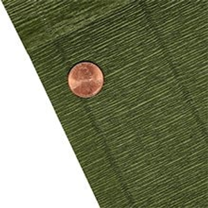 Heavy Duty Premium Italian Crepe Paper (180 gsm), Moss 17A8, Gre - 19-1/2" X 8.2', - Wraps by Paper Mart