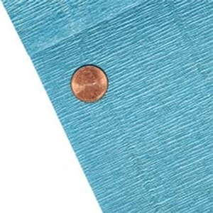 Heavy Duty Premium Italian Crepe Paper (180 gsm), Light Blue 556 - 19-1/2" X 8.2', - Wraps by Paper Mart