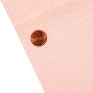 Heavy Duty Premium Italian Crepe Paper (180 gsm), Pale Pink 569, - 19-1/2" X 8.2', - Wraps by Paper Mart