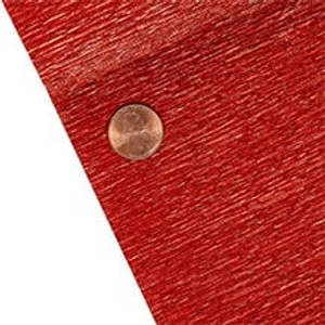 Heavy Duty Premium Italian Crepe Paper (180 gsm), Red 803, Red, - 19-1/2" X 8.2', - Wraps by Paper Mart