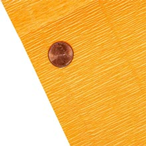 Heavy Duty Premium Italian Crepe Paper (180 gsm), Marigold 576, - 19-1/2" X 8.2', - Wraps by Paper Mart