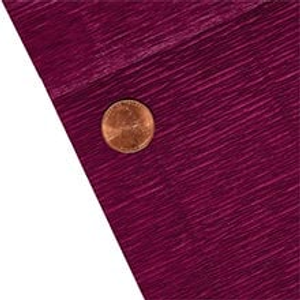 Heavy Duty Premium Italian Crepe Paper (180 gsm), Berry 584, Red - 19-1/2" X 8.2', - Wraps by Paper Mart