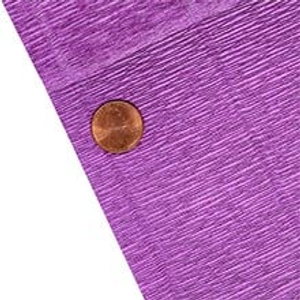 Heavy Duty Premium Italian Crepe Paper (180 gsm), Orchid 590, Pu - 19-1/2" X 8.2', - Wraps by Paper Mart