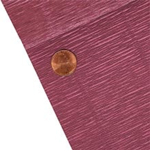 Heavy Duty Premium Italian Crepe Paper (180 gsm), Rosewood 620, - 19-1/2" X 8.2', - Wraps by Paper Mart