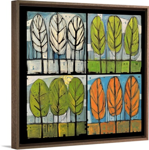Four Seasons Tree Series Square