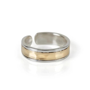 Karma Fortune Silver Adjustable Midi Ring Or Toe Ring (one size)
