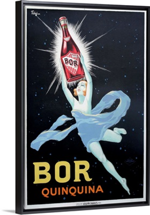 Bor Quinquina - Vintage Liquor Advertisement