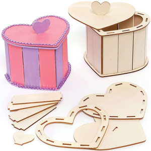 Herz Holzkisten Sets