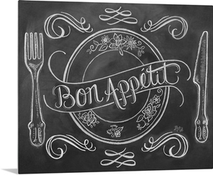 Bon Appetit Handlettering
