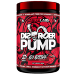 Faction Labs Disorder Pump (25 serves 400g Red Russian: Raspberry: Special Price)
