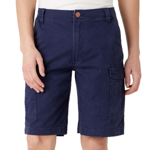 Wrangler Mens Casey Denim Cargo Shorts - Lakeport Blue - 32 / Blue