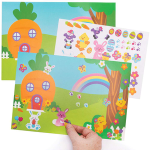 Illustration Autocollants de Pâques