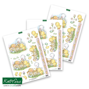 Die Cut Decoupage – Easter Friends (pack of 3)