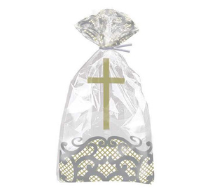 Fancy Gold Cross Cello Bags