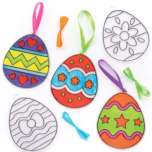 Easter Egg Suncatchers