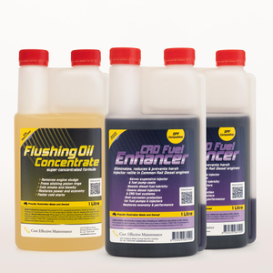 Flushing Oil Concentrate & CRD Fuel Enhancer Value Pack - 1 Litre FOC/2 Litre CDR-A