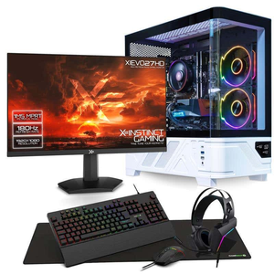 AWD-IT Arctic AMD Ryzen 5 5600 6 Core, Radeon RX 7600 8GB, 27" 200Hz Monitor Package For Gaming