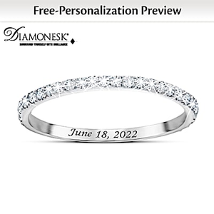 1-Carat A Love Like No Other Personalized Wedding Ring