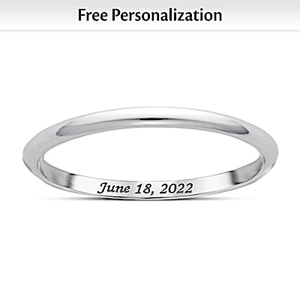 A Love Like No Other Personalized Wedding Ring