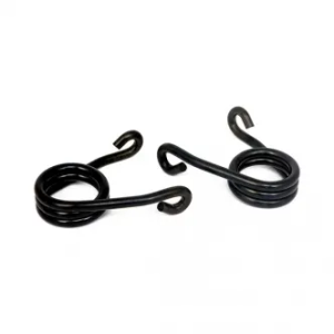 Doss Scissor Solo Seat Springs 3 Inch Set Left & Right, 6.5mm Thick in Black Finish 2 Pack (05-303BBK)