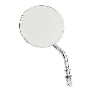 DOSS Round Steel Mirror With Short Stem And 4 Inch Head (Sold Individually) (18-022)