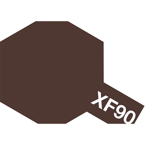 TAMIYA Acrylic Paint 10ml - XF-90 Red Brown 2 - Model Kit Paint Humbrol