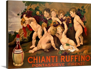 Chianti Ruffino, Vintage Poster, by Leopoldo Metlicovitz