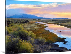Rio Grande and the Sangre de Cristo Mountains, Colorado