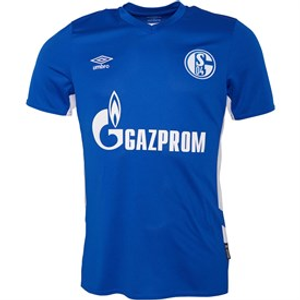 Umbro Mens S04 FC Schalke 04 Home Jersey Blue