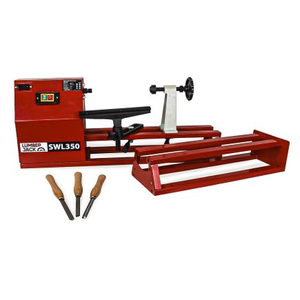 Lumberjack 12 Inch 5 Speed Cast Iron Mini Wood Lathe