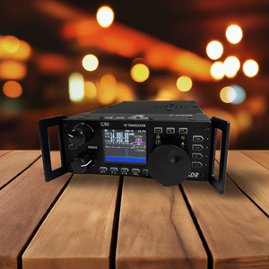 Second-hand Xiegu G90 HF transceiver 20W SSB/CW/AM/FM SDR radio with built-in antenna tuner.