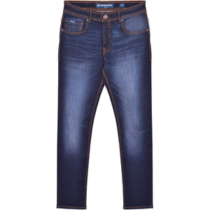 Lambretta Mens Stafford Slim Fit Skinny Jeans - Dark Denim - 40 S / Dark Denim