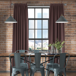 Faux Suede, Charcoal - Made to Measure Curtains