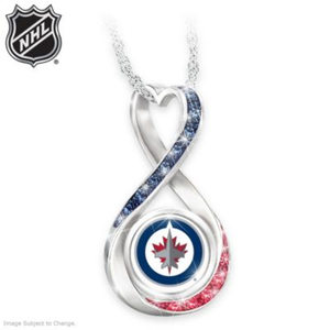 Winnipeg Jets Forever Pendant Necklace