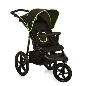 Hauck Runner - Black/Neon Yellow