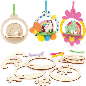 Kits de Scène de Boule en Bois de Licorne